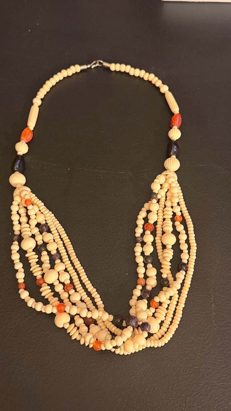 Vintage Multi Strand Necklace